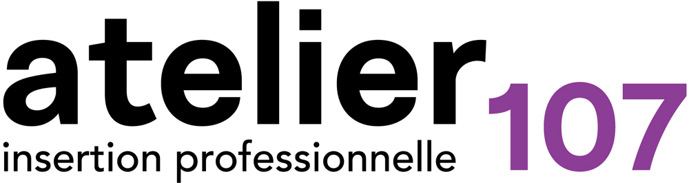 Logo Atelier107 Genève, Insertion professionnelle